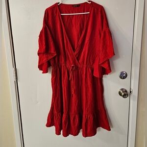 Shein Curve Red Women's Dress